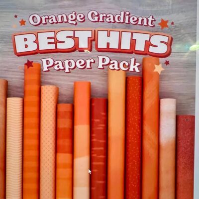 Orange Gradient Best Hits Paper Pack