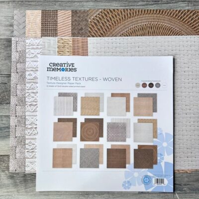 Timeless Textures - Woven Paper Pack