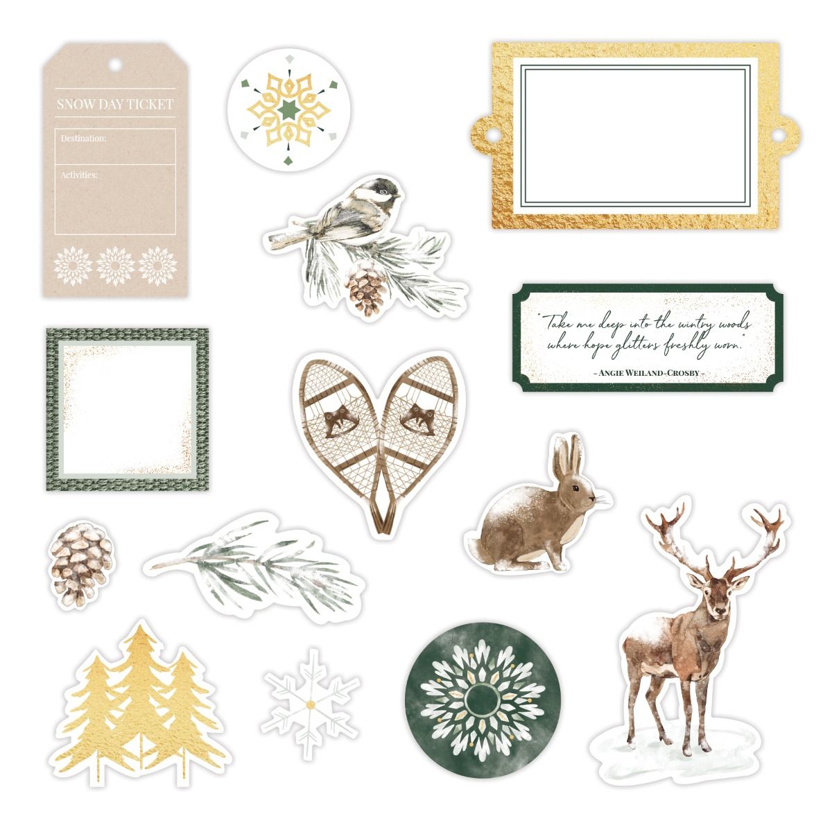 Animal Stickers For Scrapbooking: Wildlife Stickers - Creative Memories