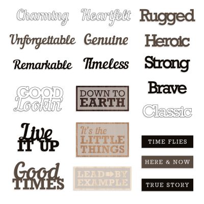 Genuine Laser Cut Embellishments