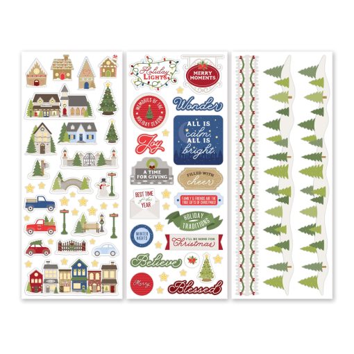 Charming Village Stickers (3/pk)