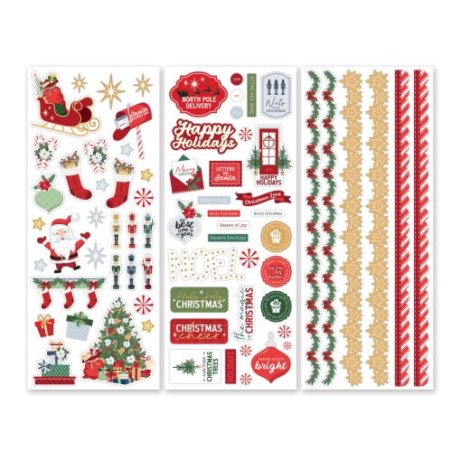 Christmas Cheer Stickers (3/pk)