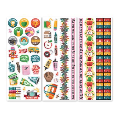 School Dayz Stickers (3/pk)