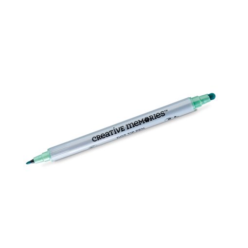 Green Metallic Dot-Tip Pen - Image 2