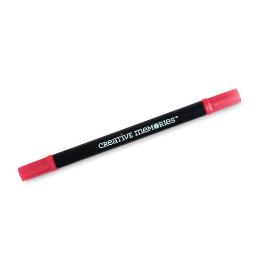 Rosey Red Dual-Tip Pen