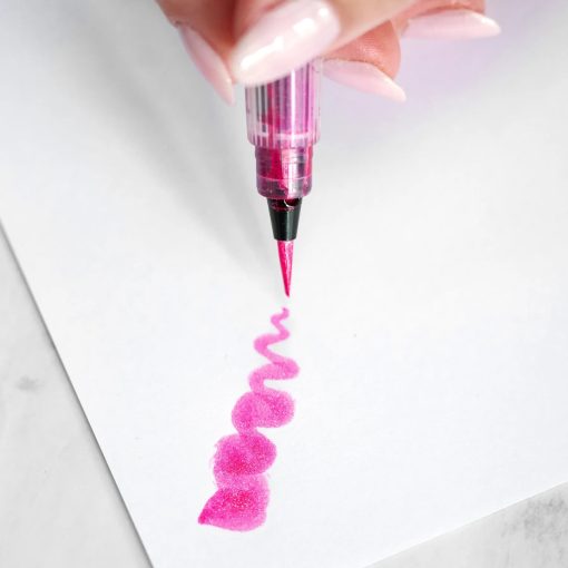 Fuchsia Shimmer Brush Pen - Image 2