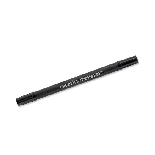 Black Dual-Tip Pen