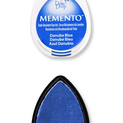 Tsukineko Memento Dew Drop Ink Pad - Danube Blue