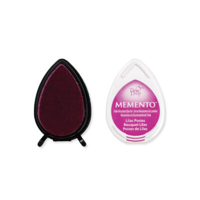 Tsukineko Memento Dew Drop Ink Pad - Lilac Posies