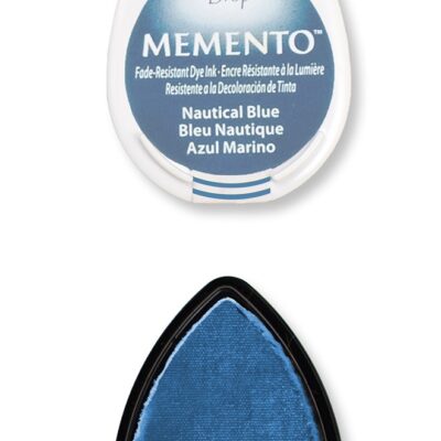 Tsukineko Memento Dew Drop Ink Pad - Nautical Blue