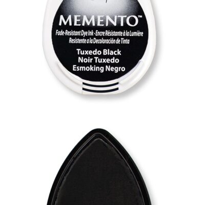 Tsukineko Memento Dew Drop Ink Pad - Tuxedo Black