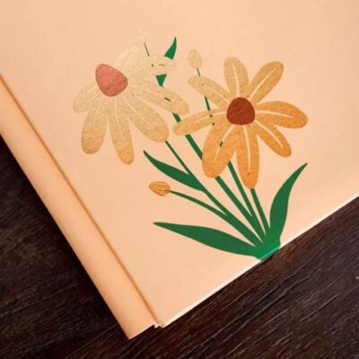 12x12 National Scrapbook Day 2024 Pale Peach Album Cover