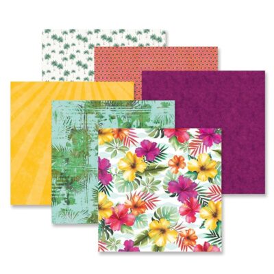 Tropical Garden Paper Pack (12/pk)