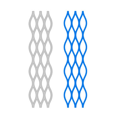 Die-Cutting Border - Lattice Wave