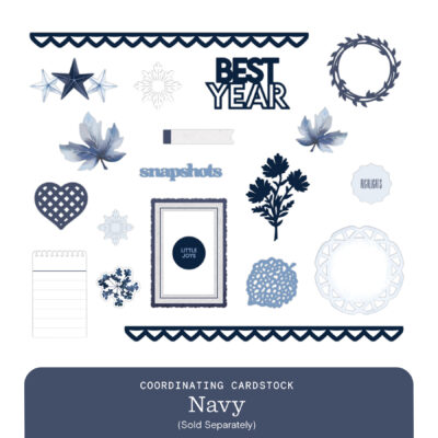 Vivid Melodies 2 Embellishments- Navy