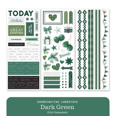 Vivid Melodies 2 Stickers- Dark Green