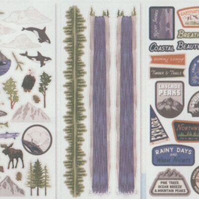 Pacific Scenes Stickers (3/pk)