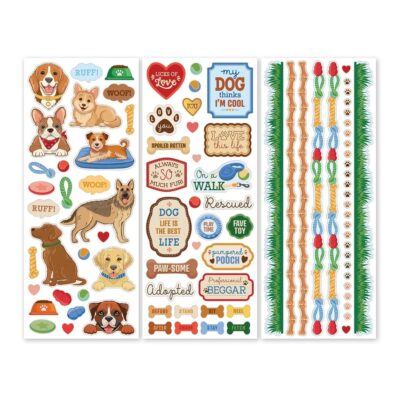 Ruffin' It Stickers (3/pk)